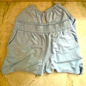 J Crew Pull-on jogger pant in Cloud fleece